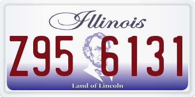 IL license plate Z956131