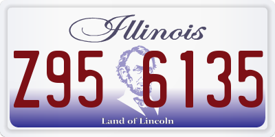 IL license plate Z956135