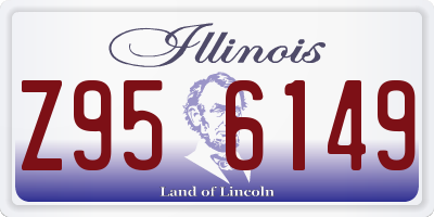IL license plate Z956149