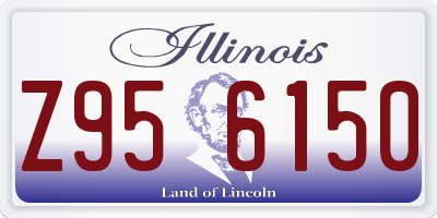 IL license plate Z956150