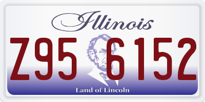 IL license plate Z956152
