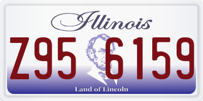 IL license plate Z956159