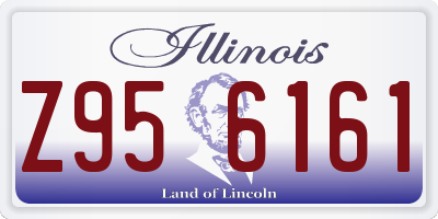 IL license plate Z956161