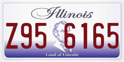 IL license plate Z956165