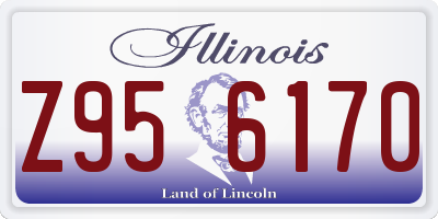 IL license plate Z956170