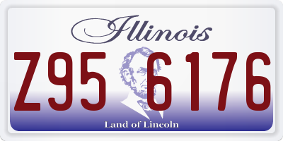 IL license plate Z956176