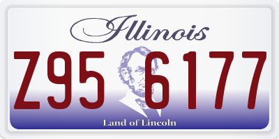 IL license plate Z956177