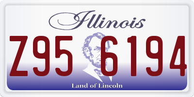 IL license plate Z956194