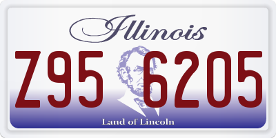 IL license plate Z956205