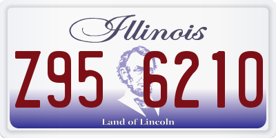 IL license plate Z956210