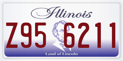 IL license plate Z956211