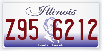 IL license plate Z956212