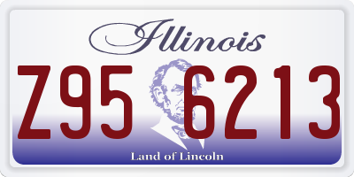 IL license plate Z956213