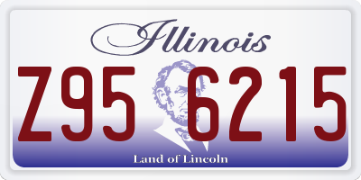 IL license plate Z956215
