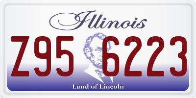 IL license plate Z956223