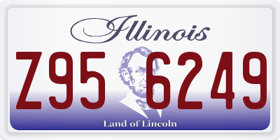IL license plate Z956249