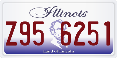 IL license plate Z956251