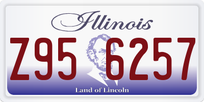 IL license plate Z956257