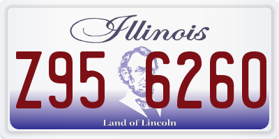 IL license plate Z956260