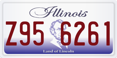IL license plate Z956261