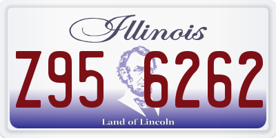 IL license plate Z956262