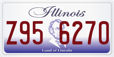 IL license plate Z956270