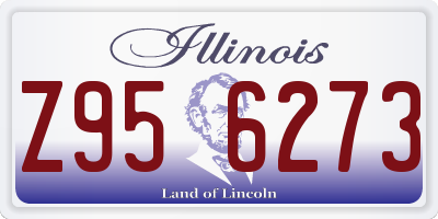 IL license plate Z956273