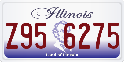 IL license plate Z956275
