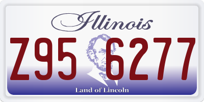 IL license plate Z956277