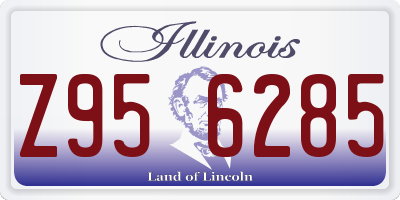 IL license plate Z956285