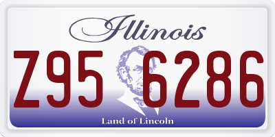 IL license plate Z956286