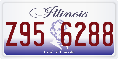 IL license plate Z956288