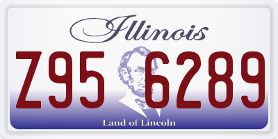 IL license plate Z956289