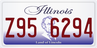 IL license plate Z956294