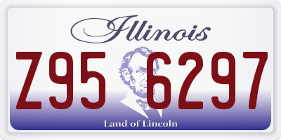 IL license plate Z956297