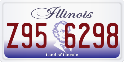 IL license plate Z956298