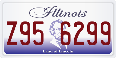 IL license plate Z956299