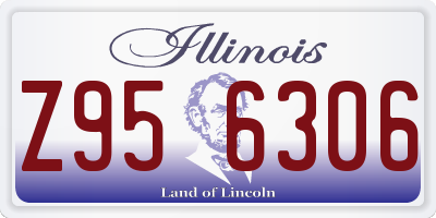 IL license plate Z956306
