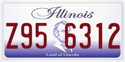IL license plate Z956312