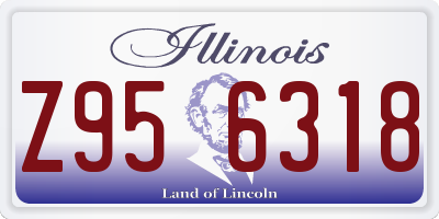 IL license plate Z956318