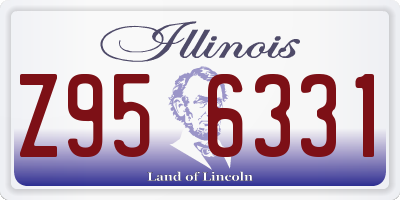 IL license plate Z956331