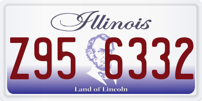 IL license plate Z956332