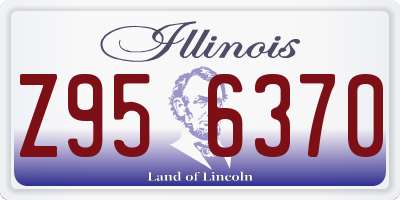 IL license plate Z956370