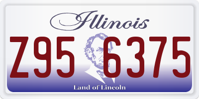 IL license plate Z956375