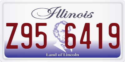 IL license plate Z956419