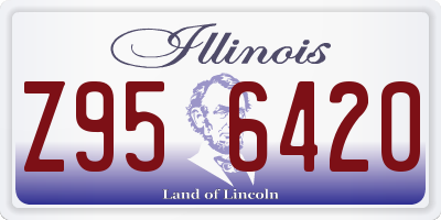 IL license plate Z956420