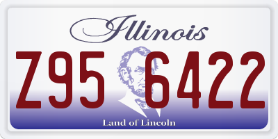 IL license plate Z956422