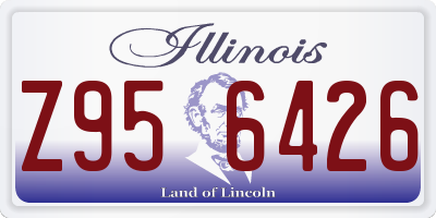 IL license plate Z956426