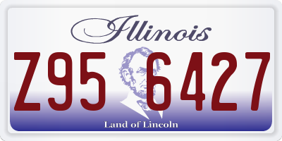 IL license plate Z956427