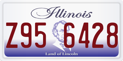 IL license plate Z956428